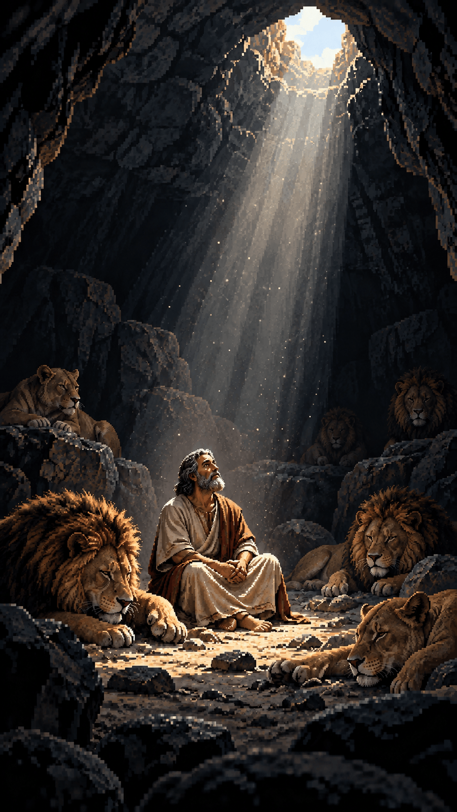 Daniel 6:19–23 — Faith in the den.